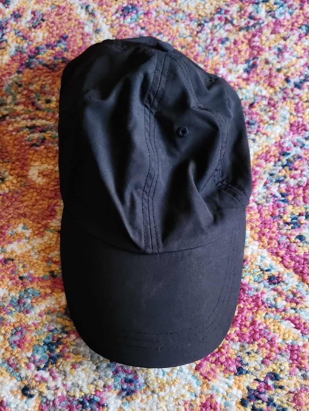 Apana Classic Black Baseball Cap